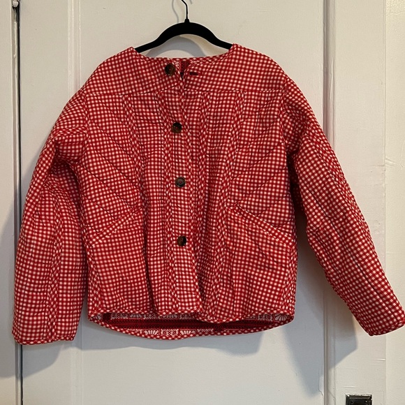 NWT Damson Madder - Macy Reversible Cotton Quilted Jacket - Picture 10 of 12